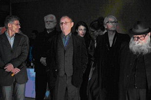 Nitsch and Muehl are in this photo from an exhibit on Viennese Actionism Nitsch and Muehl are in this photo from an exhibit on Viennese Actionism