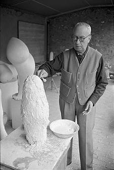 Hans Arp Portrait Hans Arp Portrait
