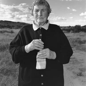 Agnes Martin near Santa Fe Agnes Martin near Santa Fe