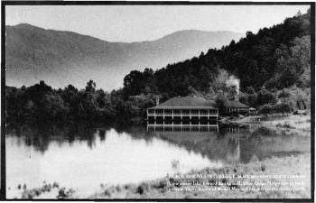 View of the dining hall on the Lake Eden Campus. Photo by Will Hamlin