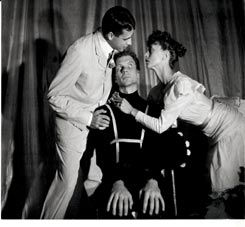 William Shrauger, Merce Cunningham, and Elaine de Kooning performing in <i>The Ruse of Medusa</i> by Erik Satie (Summer of 1948)
