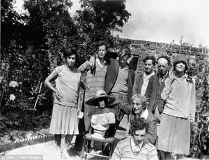 Some of the Bloomsbury group including Quentin and Julian Bell, Duncan Grant, and Clive Bell