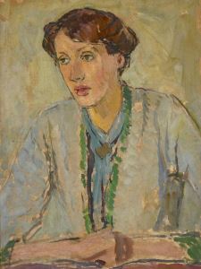 Portrait of Virginia Woolf by Vanessa Bell (c. 1912)