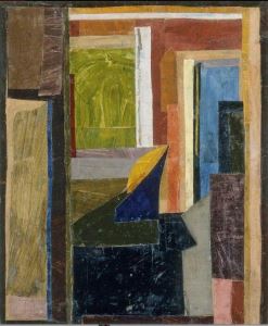 Duncan Grant's Paper Collage: Interior at Gordon Square (1914-15)