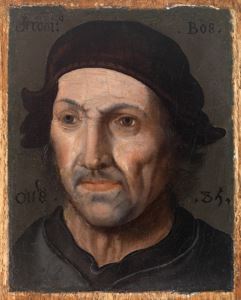 Portrait of Bosch, artist unknown (c. 1585)