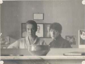 A self-portrait of Claude Cahun and Marcel Moore (c.1920)