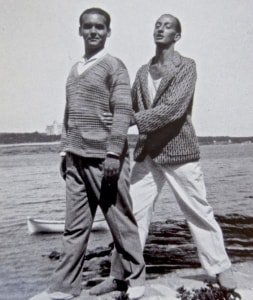Dalí with Federico García Lorca (1927)