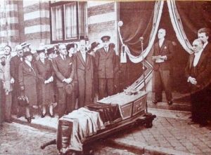 Victor Horta's funeral, September 1947