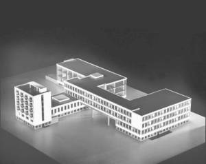 The Bauhaus building in Dessau (1925-1926)