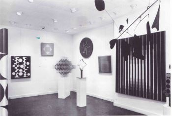 One section of the group exhibition Le Mouvement, held at the Gallerie Denise René in 1955, seen to have heralded the birth of Kinetic art as a coherent movement