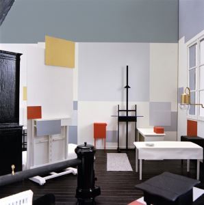 Reconstruction, Mondrian's Atelier at 26, rue du Depart, Paris