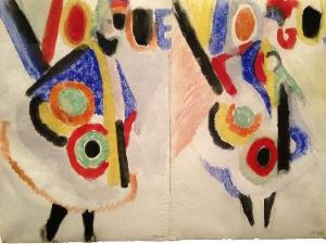 Sonia Delaunay, Illustration for cover of <i>Vogue</i>, 1926
