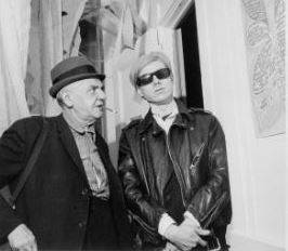 Self-Portrait with Andy Warhol (1965)