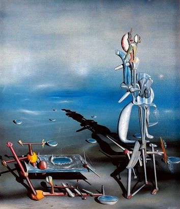 Yves Tanguy created highly imaginary and hallucinatory scenes that depicted, more than most Surrealists, the unconscious as a place