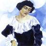 Bella with White Collar(1917)