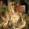 Woman In Blue (Study for)(1912)