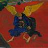 <i>Vision After the Sermon (Jacob's Fight with
the Angel)</i>(1888)