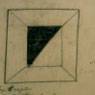 Study for Decor of Victory Over the Sun(1913)