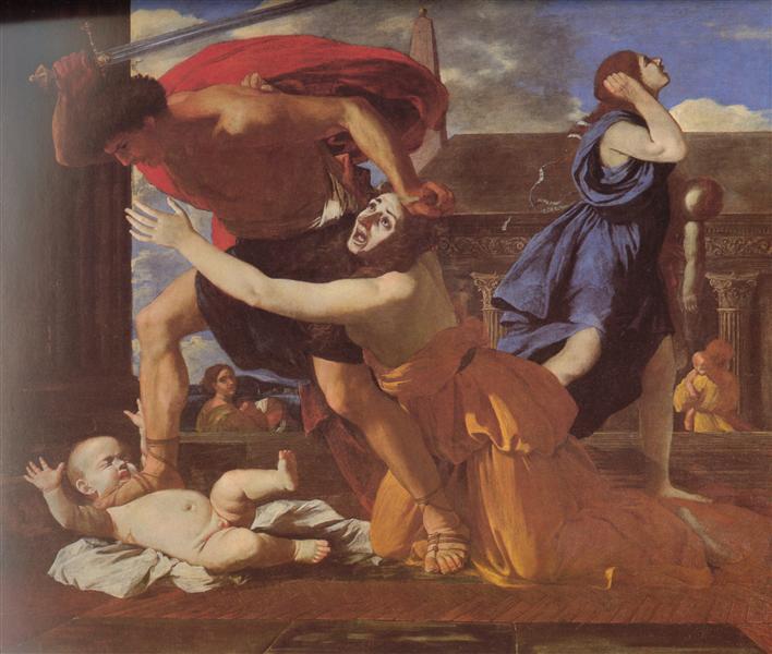 “The Massacre of the Innocents,” Nicolas Poussin, 1628-1629.