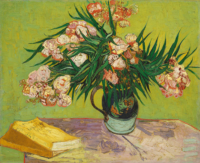 Oleanders, Vincent van Gogh, 1888.