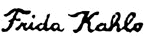 Frida Kahlo Signature
