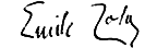 Émile Zola Signature