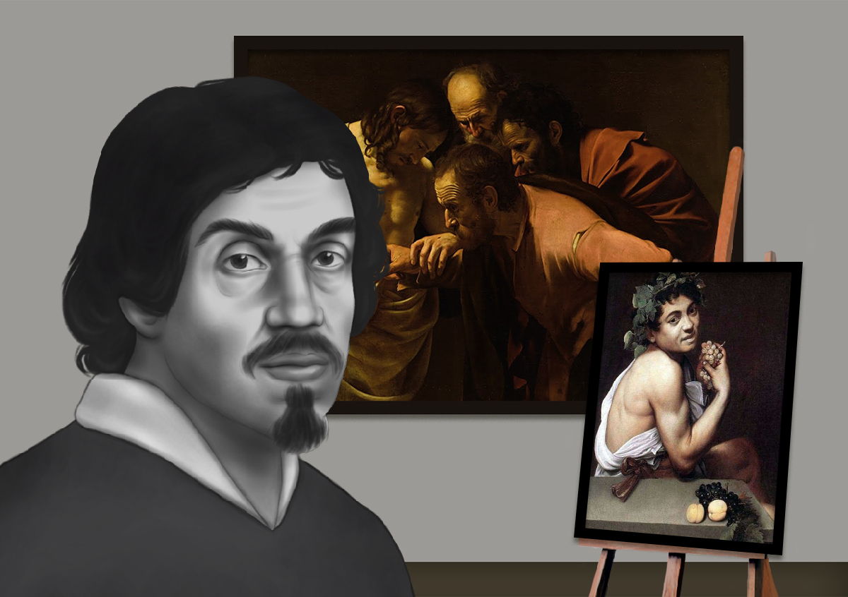 Signed in Blood Caravaggio 