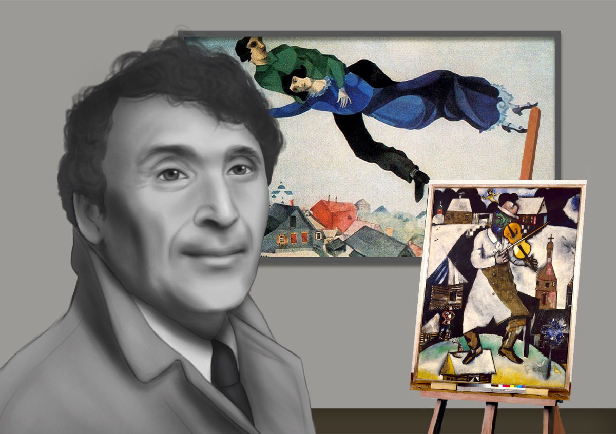 marc chagall most famous paintings