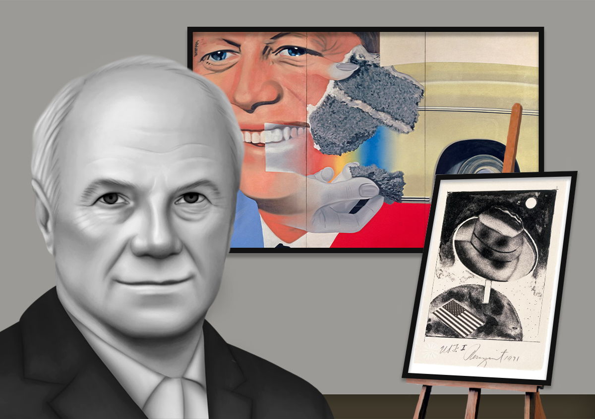 James Rosenquist Paintings, Bio, Ideas TheArtStory photo picture