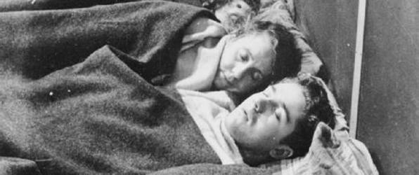 Detail from <i>Shelter Photograph, London</i> (1940).