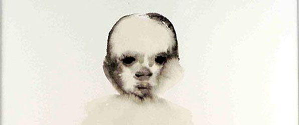Detail of Marlene Dumas' <i>Urinating Woman</i> (1996)