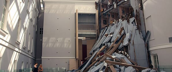 Detail from <i>Abschlag</i> (2014)