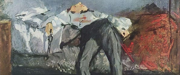 Detail from <i>The Suicide</i> (1877)