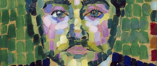 Robert Delaunay's Fauvist portrait of Jean Metzinger (c. 1912)