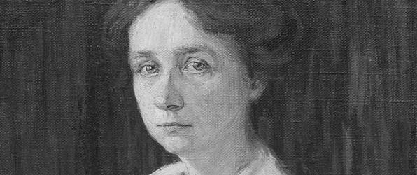 Kandinsky's portrait of Gabriele Münter (1905)