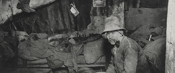 Detail from In the <i>Sleeping Quarters - Rivington Dump</i>, (1892)