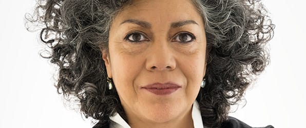 Doris Salcedo, photographed in 2015.