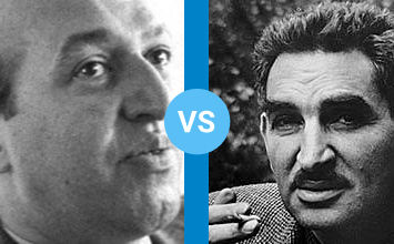 Clement Greenberg vs. Harold Rosenberg Photo
