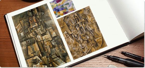 Analytic Cubism Collage