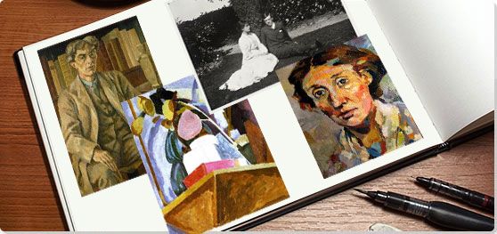 The Bloomsbury Artists Collage
