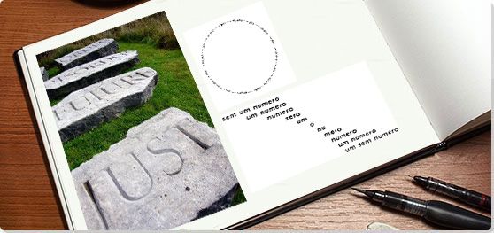 Concrete Poetry Collage