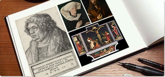 German Renaissance Collage