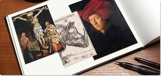 Northern European Renaissance Collage