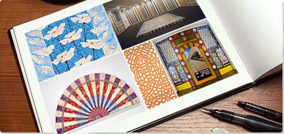 Pattern and Decoration Collage