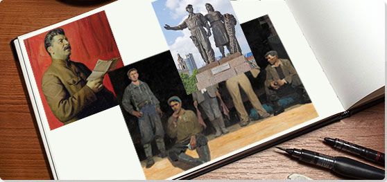 Socialist Realism Collage
