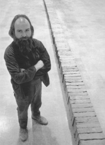 Carl Andre Portrait Carl Andre Portrait