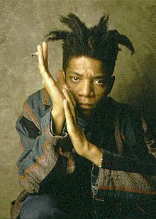 Photograph of Jean-Michel Basquiat by William Coupon (1986)