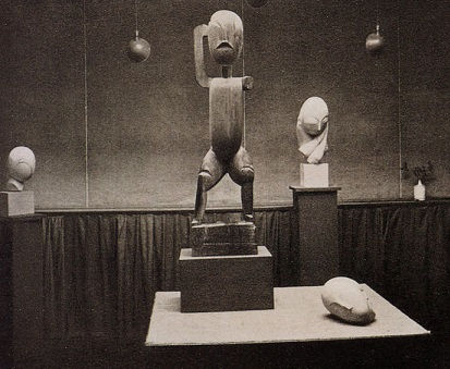 Constantin Brâncuși show at Stieglitz's 291 Gallery, 1914