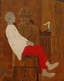 Max Ernst was one of the leaders of both Dada and Surrealism. His post-Dada works such as <i>La Pietà ou La révolution la nuit</i> (1923) connected the two movements and influenced future art.