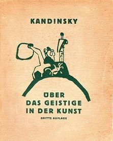 Original cover from Kandinsky's book <i>Concerning the Spiritual in Art</i> (1910)